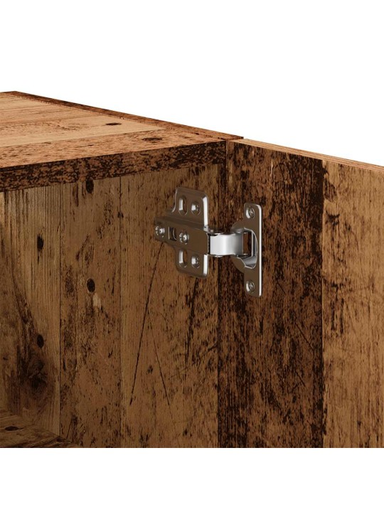 Nástěnná skříňka old wood 60 x 31 x 70 cm kompozitní dřevo