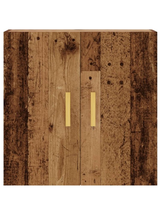 Nástěnná skříňka old wood 60 x 31 x 60 cm kompozitní dřevo