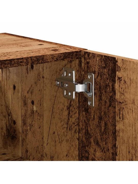 Nástěnná skříňka old wood 60 x 31 x 60 cm kompozitní dřevo