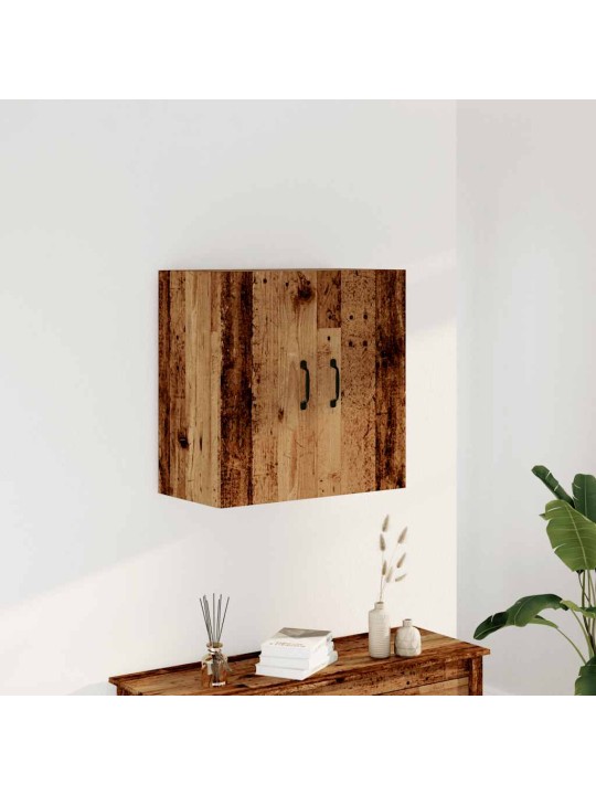 Nástěnná skříňka old wood 60 x 31 x 60 cm kompozitní dřevo