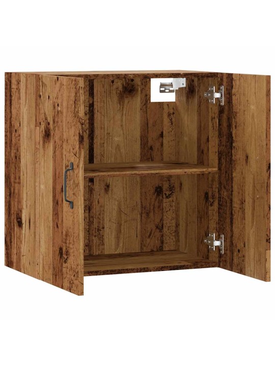 Nástěnná skříňka old wood 60 x 31 x 60 cm kompozitní dřevo
