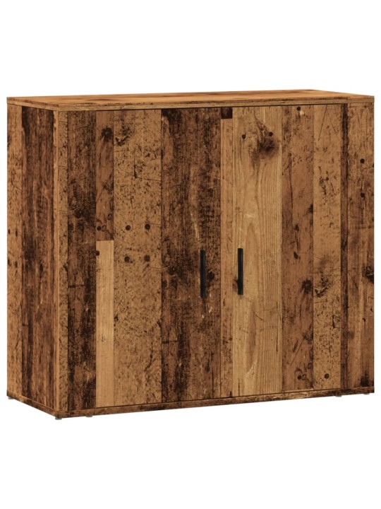 Příborník old wood 80x33x70 cm kompozitní dřevo