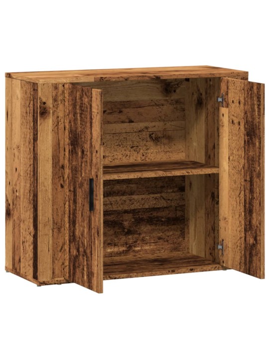 Příborník old wood 80x33x70 cm kompozitní dřevo