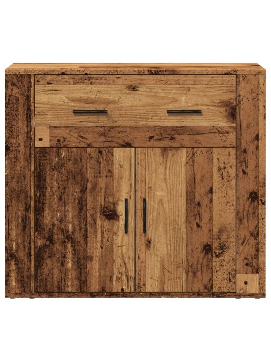 Příborník old wood 80x33x70 cm kompozitní dřevo