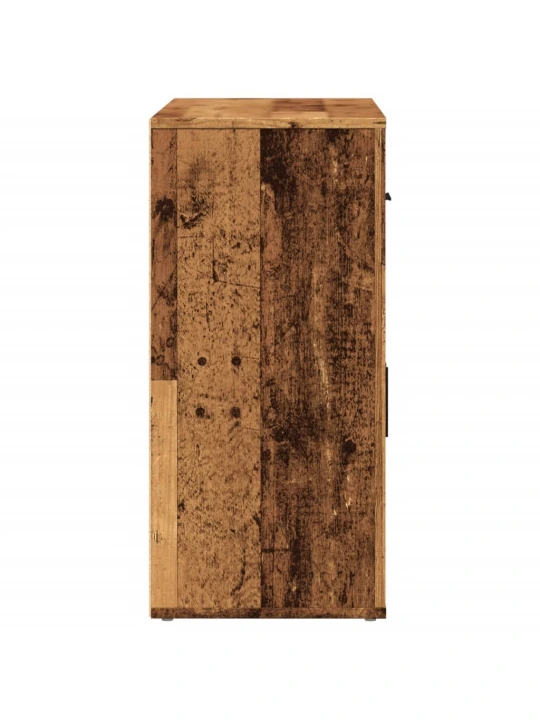 Příborník old wood 80x33x70 cm kompozitní dřevo