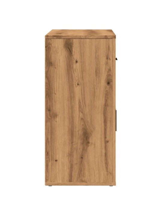 Příborník dub artisan 80 x 33 x 70 cm kompozitní dřevo