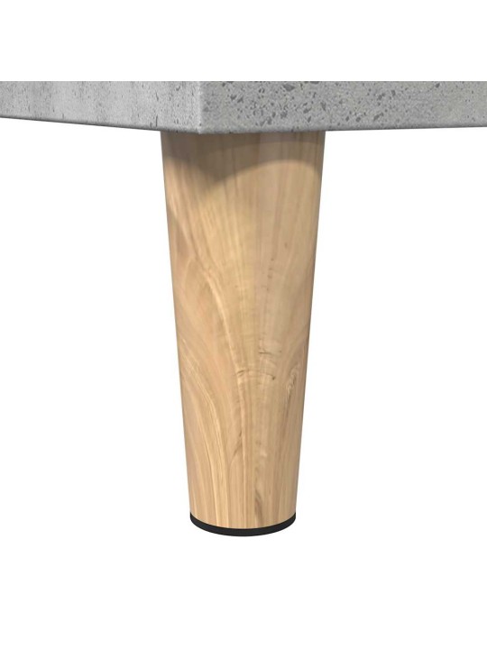 Koupelnová skříňka betonově šedá 30x30x190 cm kompozitní dřevo