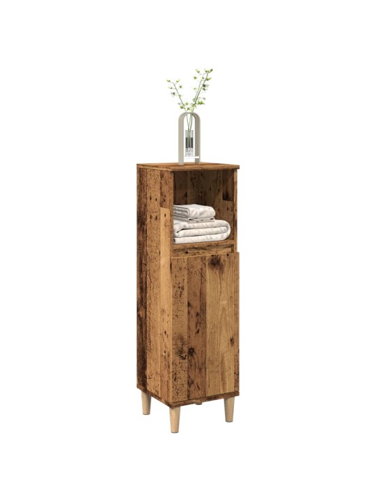 Koupelnová skříňka old wood 30 x 30 x 100 cm kompozitní dřevo