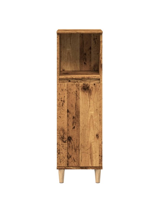 Koupelnová skříňka old wood 30 x 30 x 100 cm kompozitní dřevo