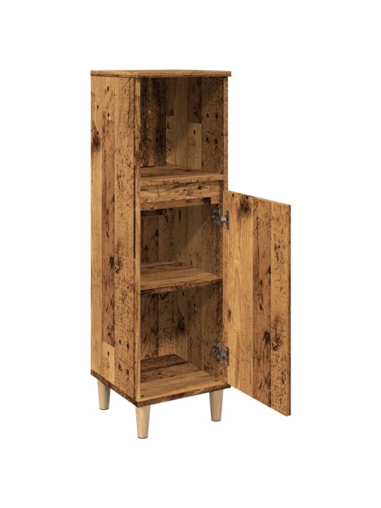 Koupelnová skříňka old wood 30 x 30 x 100 cm kompozitní dřevo