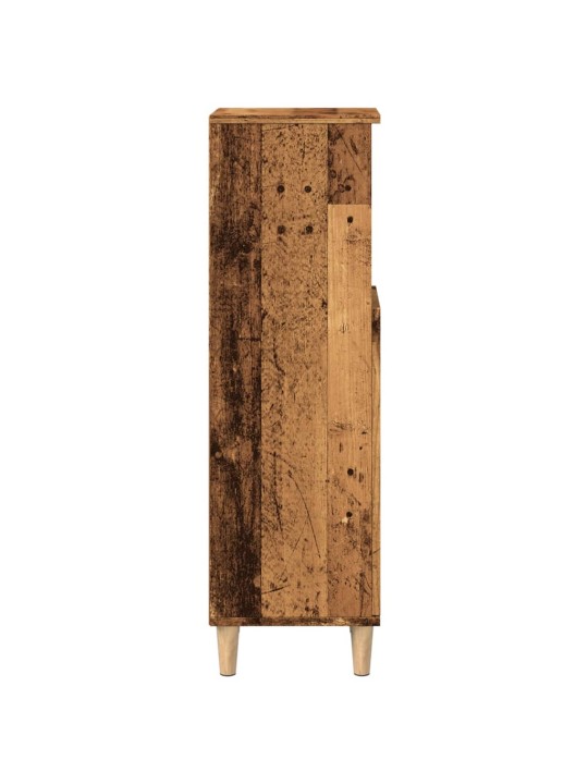 Koupelnová skříňka old wood 30 x 30 x 100 cm kompozitní dřevo