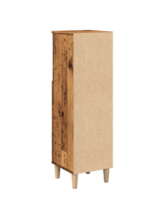 Koupelnová skříňka old wood 30 x 30 x 100 cm kompozitní dřevo