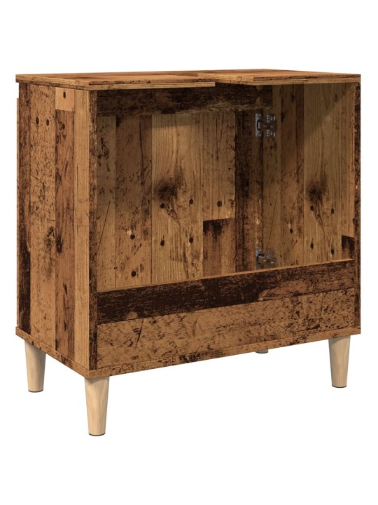 Skříňka pod umyvadlo old wood 58 x 33 x 60 cm kompozitní dřevo