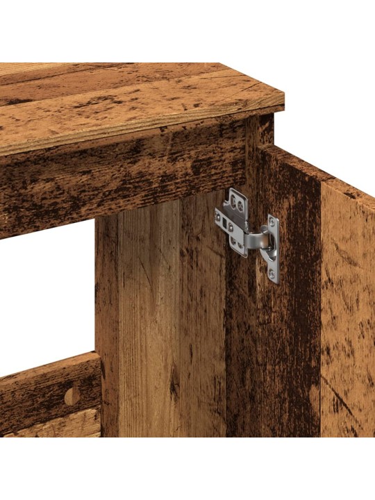 Skříňka pod umyvadlo old wood 58 x 33 x 60 cm kompozitní dřevo