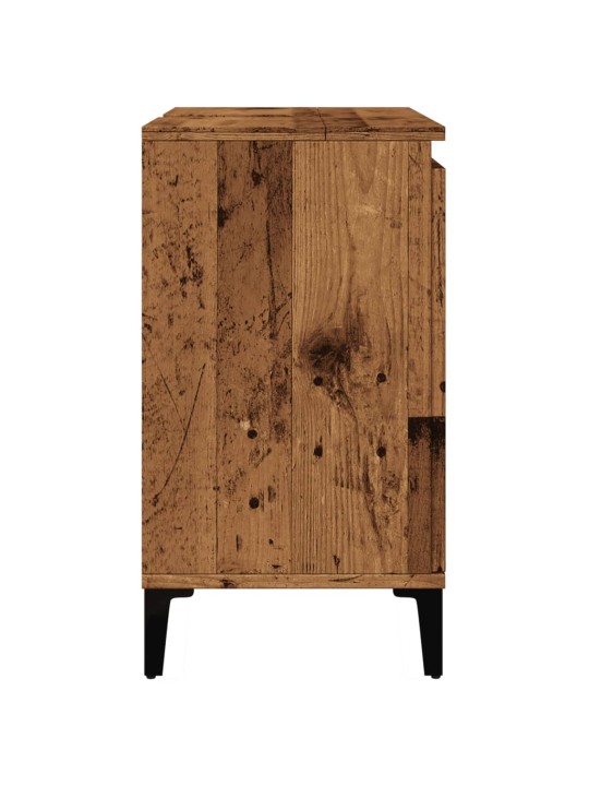 Skříňka pod umyvadlo old wood 58 x 33 x 60 cm kompozitní dřevo