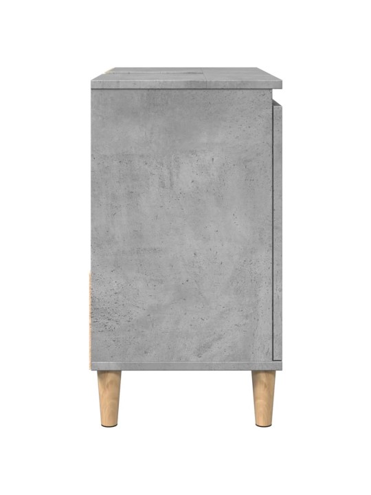 Skříňka pod umyvadlo betonově šedá 65x33x60 cm kompozitní dřevo