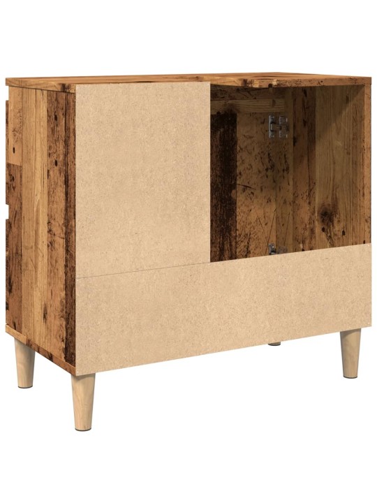 Skříňka pod umyvadlo old wood 65 x 33 x 60 cm kompozitní dřevo