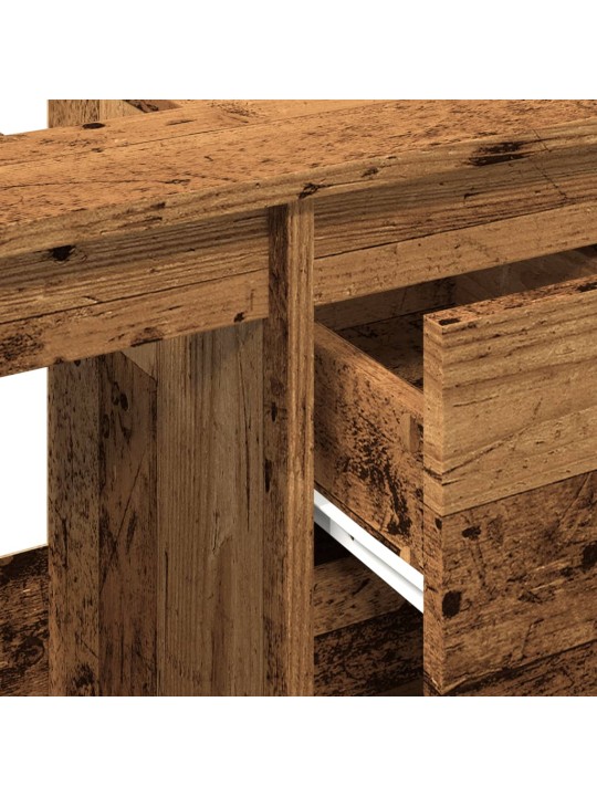 Skříňka pod umyvadlo old wood 65 x 33 x 60 cm kompozitní dřevo