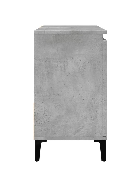 Skříňka pod umyvadlo betonově šedá 65x33x60 cm kompozitní dřevo