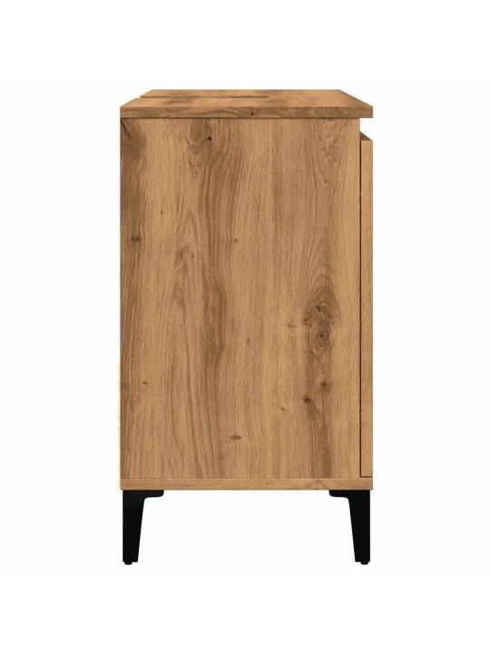 Skříňka pod umyvadlo dub artisan 65x33x60 cm kompozitní dřevo