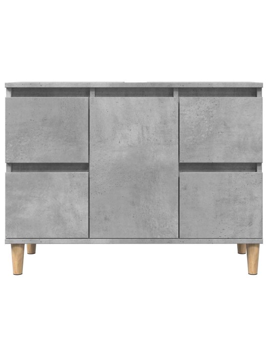 Skříňka pod umyvadlo betonově šedá 80x33x60 cm kompozitní dřevo