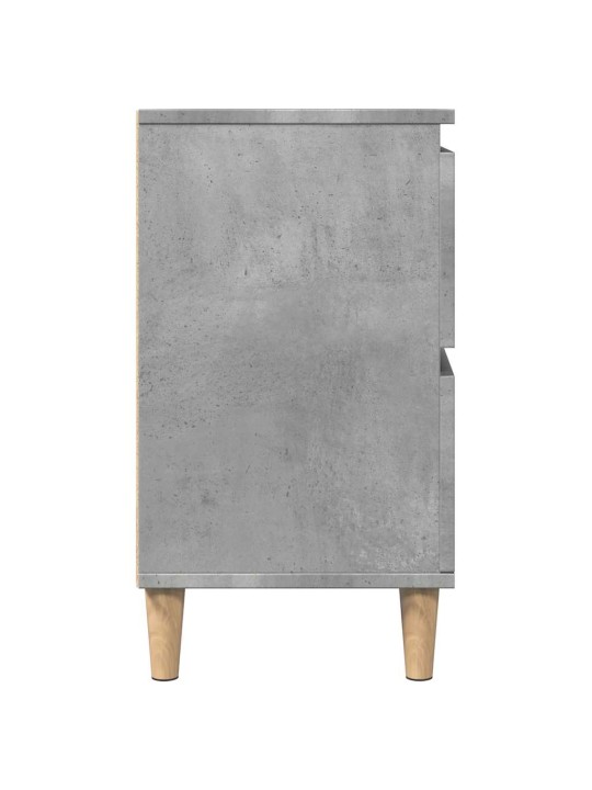 Skříňka pod umyvadlo betonově šedá 80x33x60 cm kompozitní dřevo