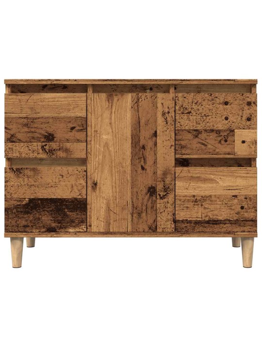 Skříňka pod umyvadlo old wood 80 x 33 x 60 cm kompozitní dřevo