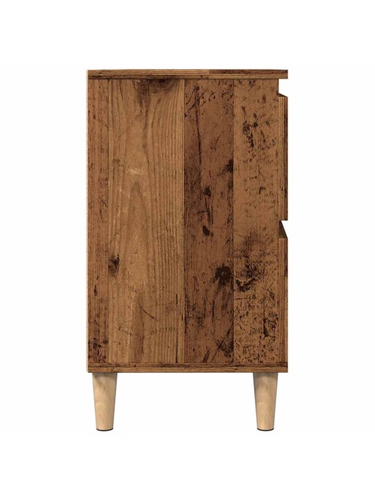 Skříňka pod umyvadlo old wood 80 x 33 x 60 cm kompozitní dřevo