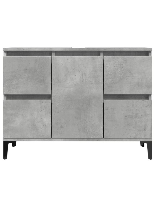 Skříňka pod umyvadlo betonově šedá 80x33x60 cm kompozitní dřevo