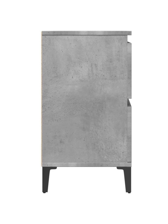 Skříňka pod umyvadlo betonově šedá 80x33x60 cm kompozitní dřevo