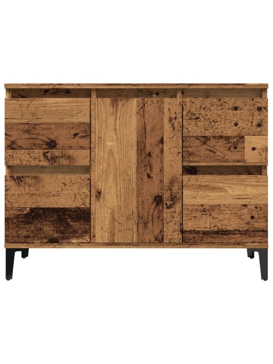 Skříňka pod umyvadlo old wood 80 x 33 x 60 cm kompozitní dřevo