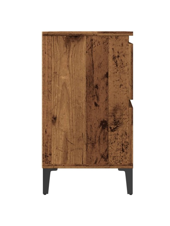 Skříňka pod umyvadlo old wood 80 x 33 x 60 cm kompozitní dřevo