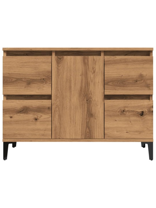 Skříňka pod umyvadlo dub artisan 80x33x60 cm kompozitní dřevo