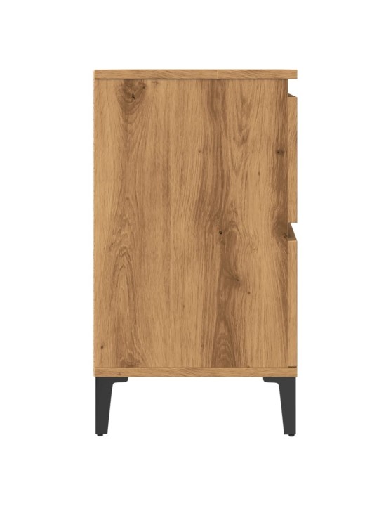 Skříňka pod umyvadlo dub artisan 80x33x60 cm kompozitní dřevo