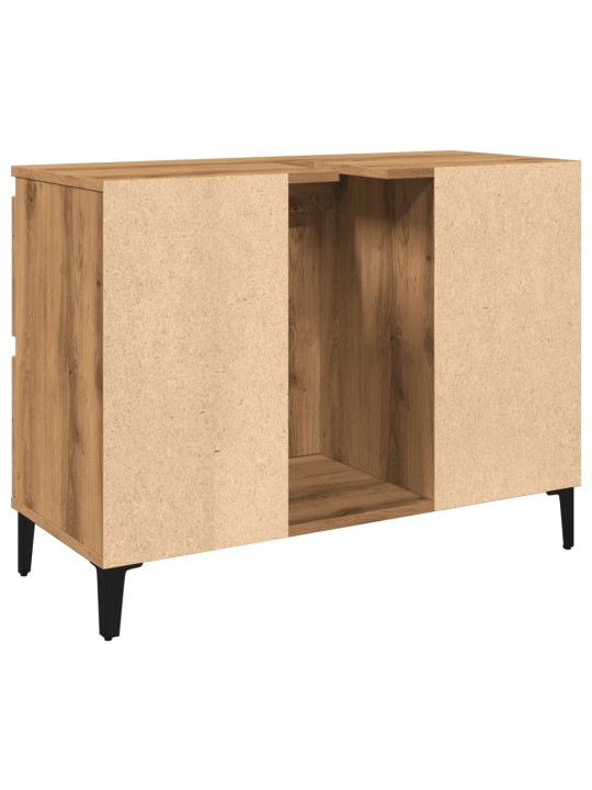 Skříňka pod umyvadlo dub artisan 80x33x60 cm kompozitní dřevo