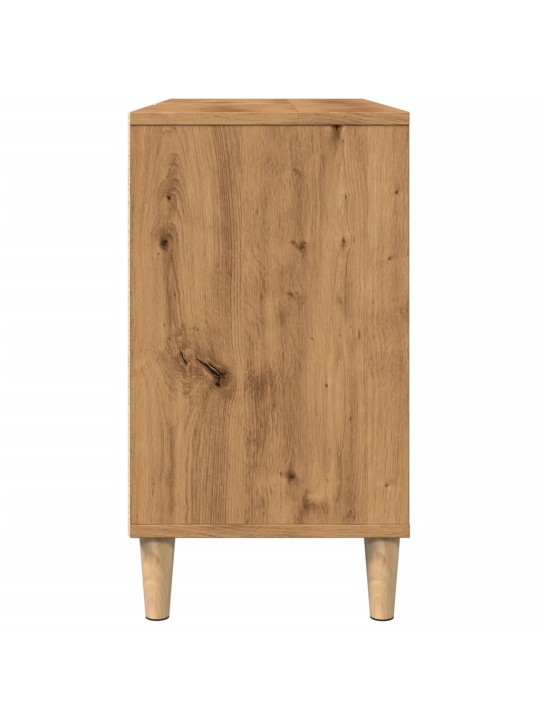 Koupelnová skříňka dub artisan 80 x 33 x 60 cm kompozitní dřevo