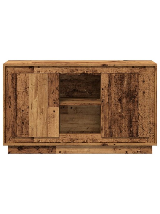 Příborník old wood 102 x 35 x 60 cm kompozitní dřevo