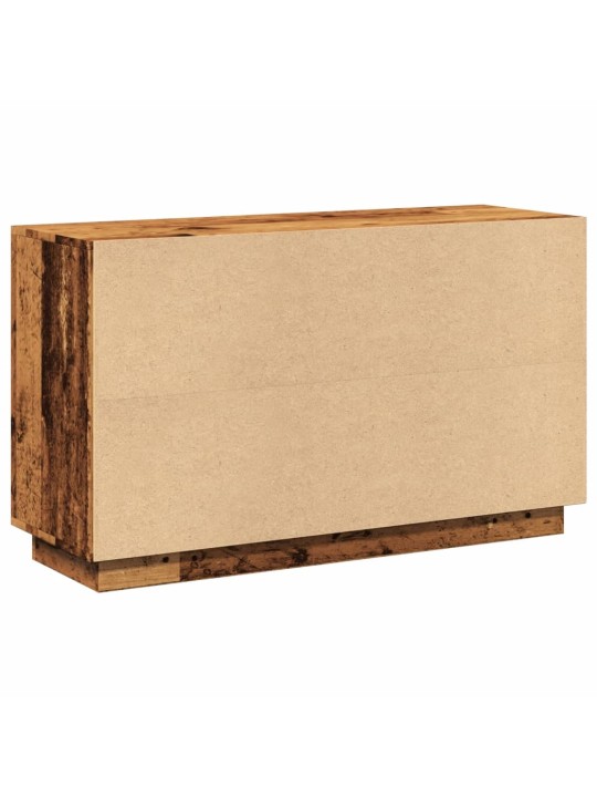 Příborník old wood 102 x 35 x 60 cm kompozitní dřevo