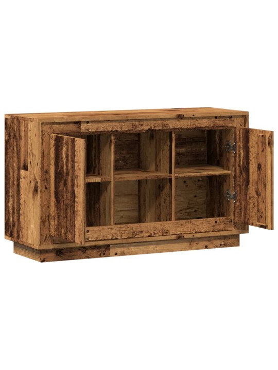 Příborník old wood 102 x 35 x 60 cm kompozitní dřevo