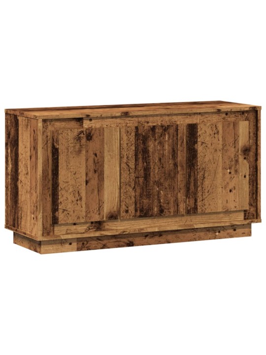 Příborník old wood 102 x 35 x 55 cm kompozitní dřevo