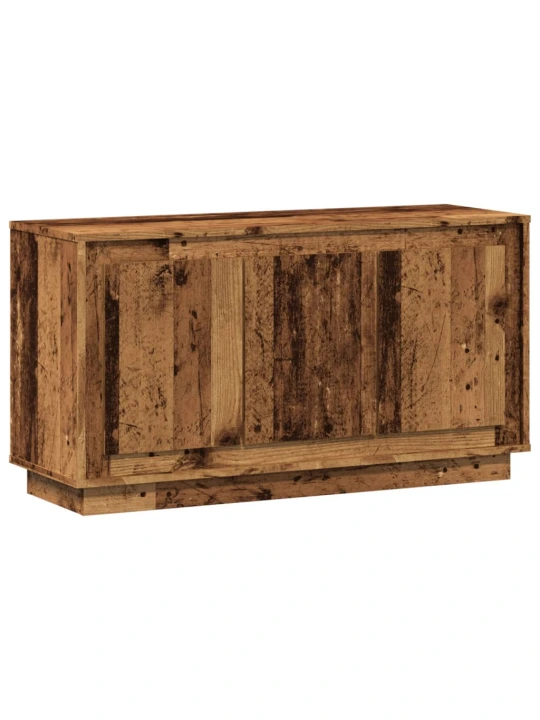 Příborník old wood 102 x 35 x 55 cm kompozitní dřevo
