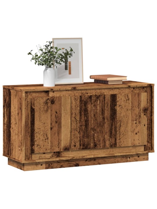 Příborník old wood 102 x 35 x 55 cm kompozitní dřevo