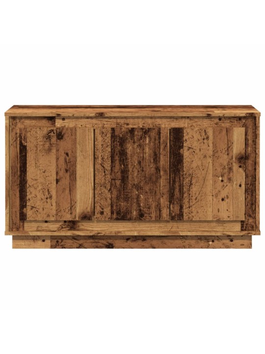 Příborník old wood 102 x 35 x 55 cm kompozitní dřevo