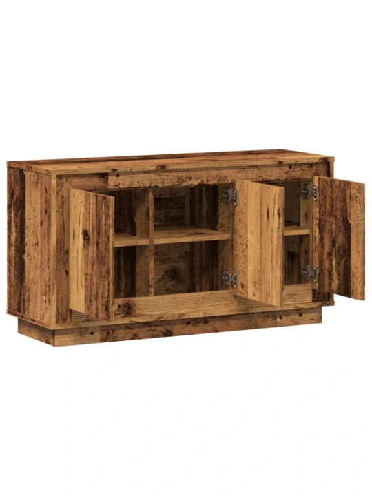 Příborník old wood 102 x 35 x 55 cm kompozitní dřevo