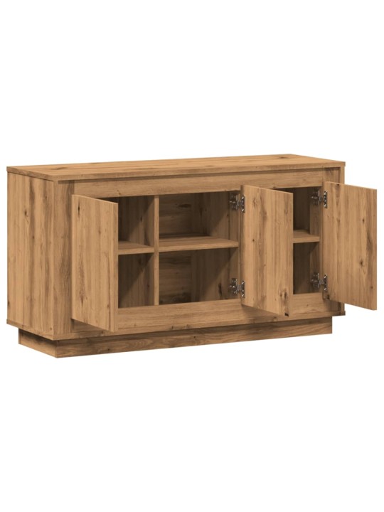 Příborník dub artisan 102 x 35 x 55 cm kompozitní dřevo