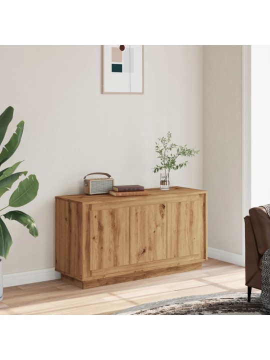 Příborník dub artisan 102 x 35 x 55 cm kompozitní dřevo