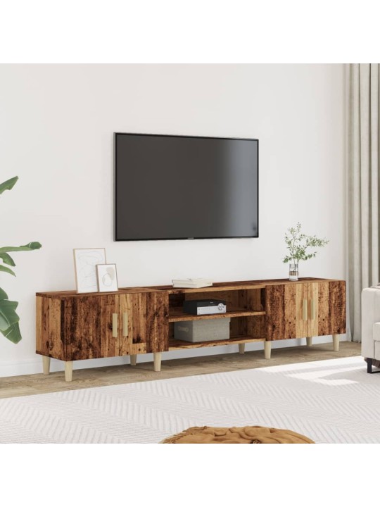 Tv skříňka old wood 180 x 31,5 x 40 cm kompozitní dřevo