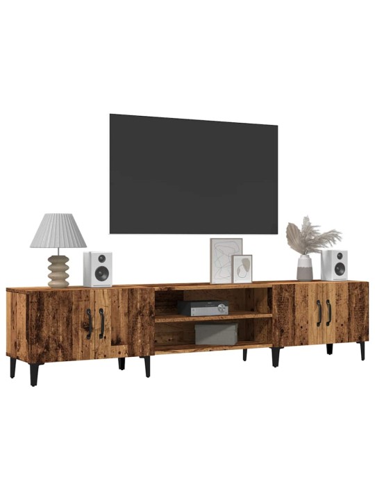 Tv skříňka old wood 180 x 31,5 x 40 cm kompozitní dřevo