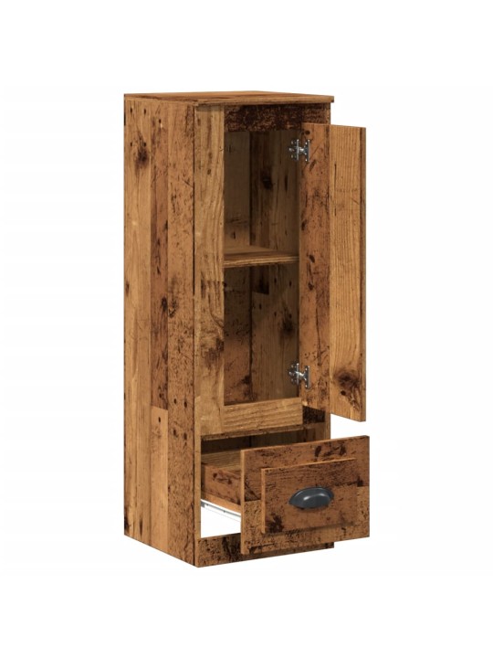 Skříň highboard old wood 36 x 35,5 x 103,5 kompozitní dřevo