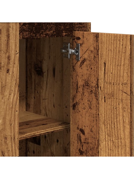 Skříň highboard old wood 36 x 35,5 x 103,5 kompozitní dřevo
